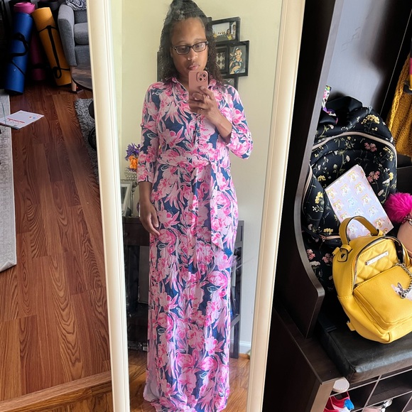 Sample nwot Lilly Pulitzer Holloway Maxi dress size S - Picture 5 of 6